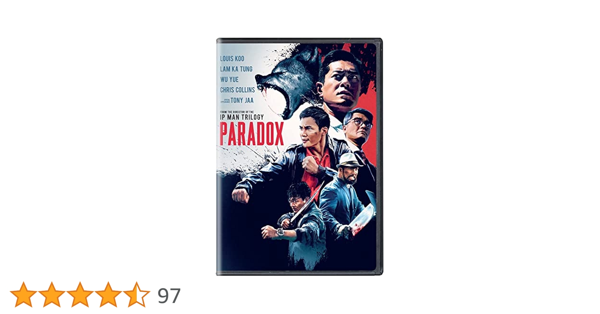 Amazon.co.jp: Paradox [DVD] : Louis Koo, Yue Wu, Ka Tung Lam